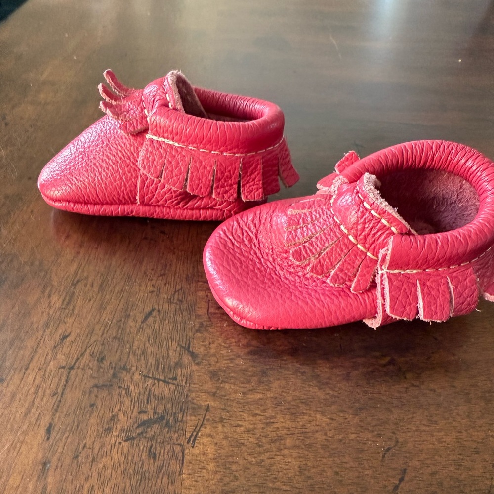Freshly Picked Baby Moccasins, size 1